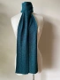 Тъмнозелен, блестящ шал In wear, снимка 3