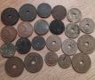 Лот стари белгийски не повтарящи се монети , снимка 1