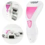 Уред за красота 4 в 1 приставки за обезкосмяване, тример, полиране на пети, снимка 3