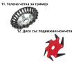 Кордови глави и дискове за тримери - НАЙ-ДОБРИ ЦЕНИ И КАЧЕСТВО!, снимка 7