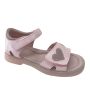 Детски нежни сандали за момиче Clibee с брокатено сърце, снимка 1 - Детски сандали и чехли - 45982551