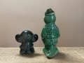Винтидж керамични статуетки „Крокодил Гена и Чебурашка“, снимка 3