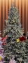 Коледна елха с вградени лампички по връхчетата, снимка 2