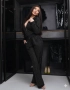 Дамски Черен Стилен Комплект , снимка 1