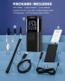 Електрическа въздушна помпа TANYO с USB LED светлина за кола, велосипед, мотоциклет, топка, снимка 7