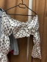 Бял топ с точки, снимка 2