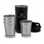 Комплект 4 шот чашки Stanley Nesting, в цвят Matte Black Pebble, снимка 1 - Екипировка - 45321741