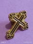 Красива емайлирана значка с формата на кръст ювелирна изработка за КОЛЕКЦИЯ 52057, снимка 1
