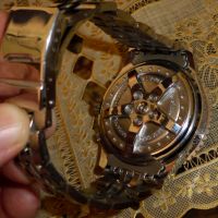 Мъжки луксозен механичен часовник BREITLING, снимка 4 - Мъжки - 45096377