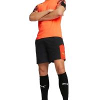 Мъжки къси панталони PUMA IndividualFINAL Football Training Shorts Black/Orange, снимка 5 - Къси панталони - 45982182