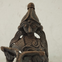 Стара метална статуетка, снимка 2 - Други ценни предмети - 45036556