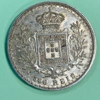 500 рейса 1892 г, Кралство Португалия - сребърна монета, снимка 1 - Нумизматика и бонистика - 45856363