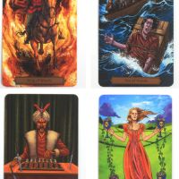 Таро карти: Steampunk Tarot & Edgar Allan Poe Tarot & Villains Tarot, снимка 17 - Карти за игра - 34296517