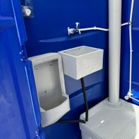 WC Тоалетна кабинка 99 % пластмаса с висока UV защита, снимка 8 - Други стоки за дома - 46175218
