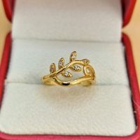 пръстени от медицинска стомана с 18к златно покритие , снимка 1 - Пръстени - 45398238