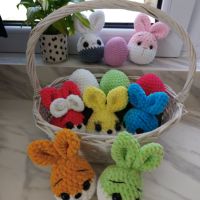 Ръчно плетени играчки за Великден, снимка 8 - Други - 45371972