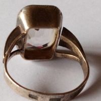 Уникален руски пръстен с голям камък., снимка 4 - Пръстени - 45528819