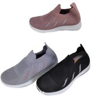 Леки и удобни дамски текстилни обувки (001) - 3 цвята, снимка 1 - Маратонки - 45318490