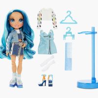 Rainbow Surprise Rainbow High Skyler Bradshaw - Модна кукла в синьо облекло с 2 комплекта комбиниран, снимка 2 - Кукли - 45414007