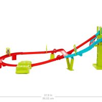 Hot Weels Neon Speeders - Комплект Скоростен небостъргач с неонов състезател, снимка 7 - Коли, камиони, мотори, писти - 45149451