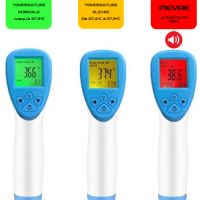 Безконтактен инфрачервен термометър с дигитален дисплей F-01 за Бебета и Възрастни, снимка 4 - Други - 42460989