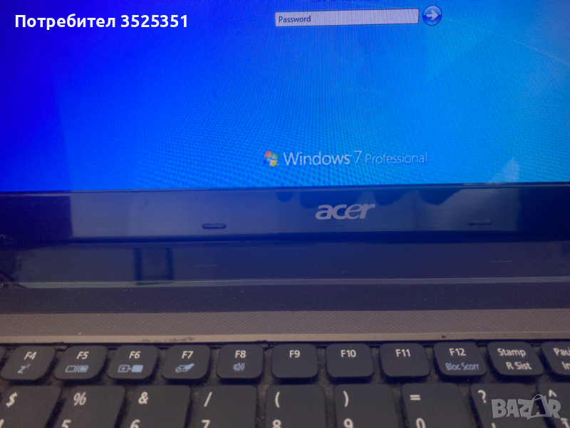 Laptop Acer Aspire 5750G - Core i7 - 500 GB - NVIDIA - Windows 7, снимка 1