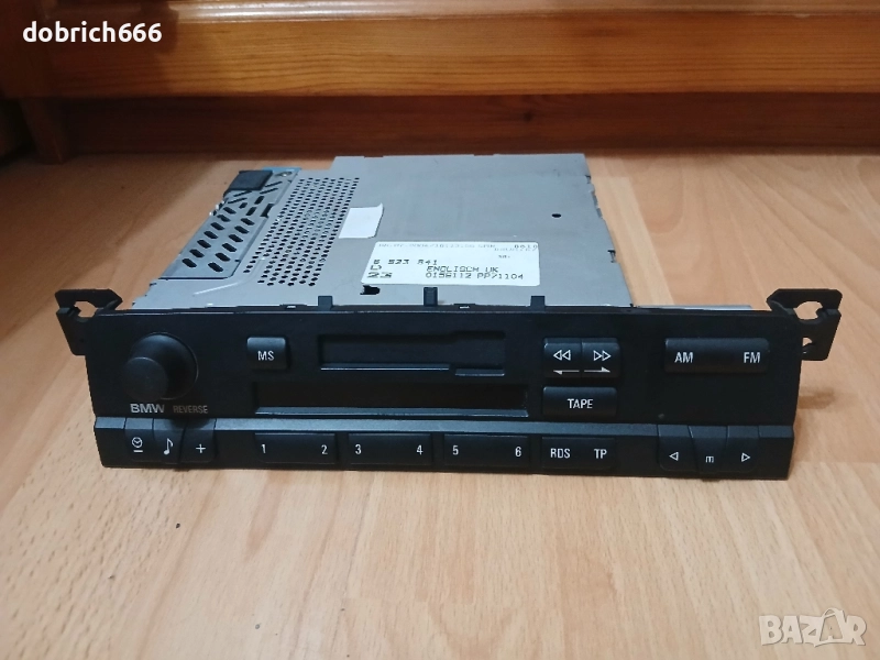 Оригинален касетофон радио BMW E46 БМВ, снимка 1