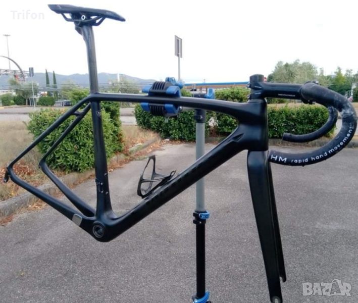 Карбонова шосейна рамка, Фрамсет Specialized S-woks Tarmac sl5 ultra light Капли zipp 303 , снимка 1