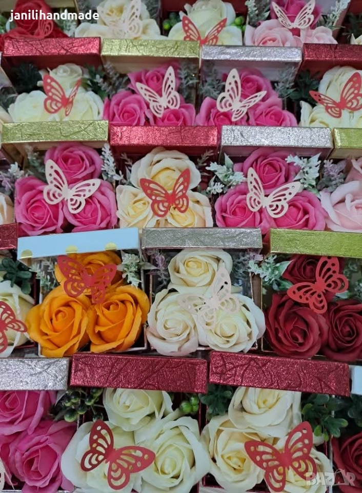 Кутии 8ми март, цветя, снимка 1