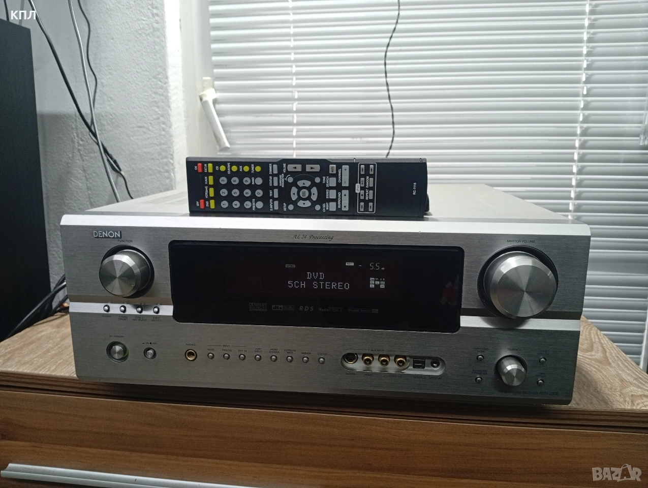 7.1 канален ресивър DENON AVR -2805, снимка 1