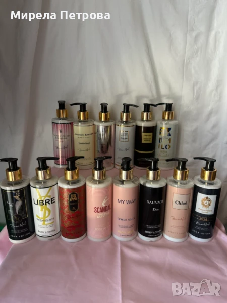 ЛОСИОН ЗА ТЯЛО с дълготраен аромат на известни марки 250мл., снимка 1