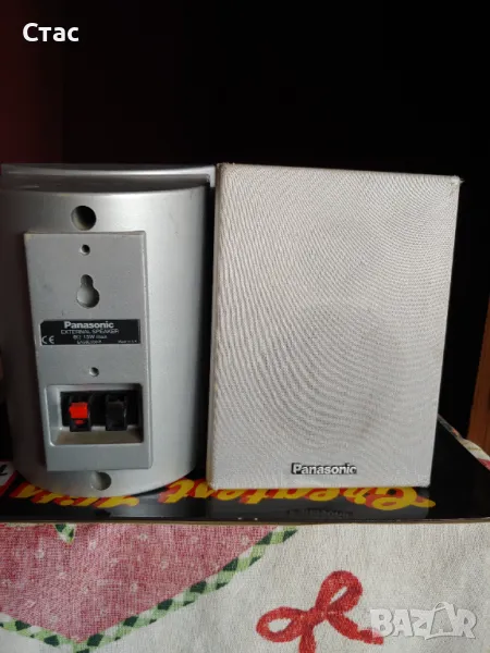 Panasonic mini speakers 2x15w/8oma, снимка 1