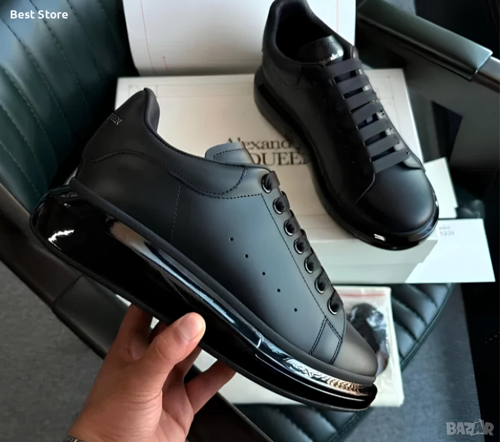 Alexander McQueen Маратонки - Цвят Черно 36-44 Номер  , снимка 1