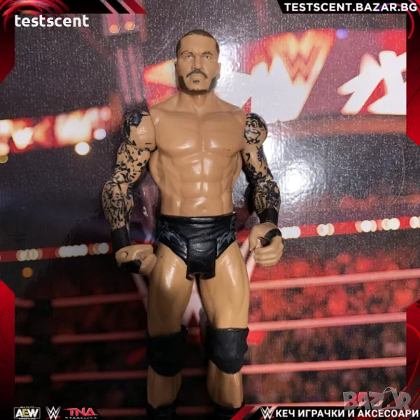 Екшън фигура WWE Randy Orton The Viper Ранди Ортън Mattel Basic Series играчка 2008-2009, снимка 1