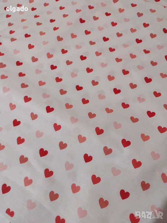 Плат Ранфорс щампа - 100% памук, снимка 1