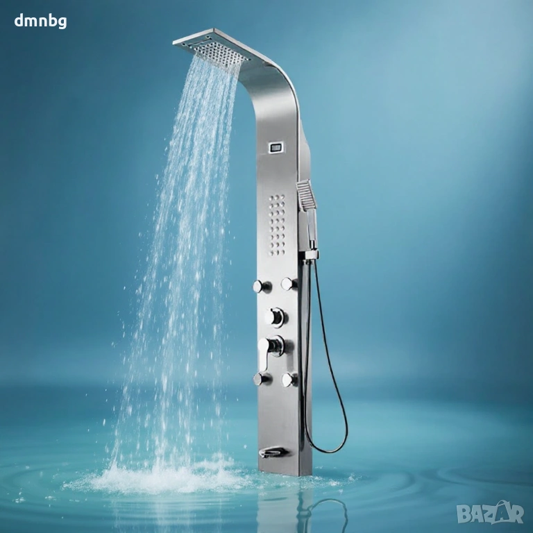 Хидромасажен душ панел от неръждаема стомана А324, снимка 1