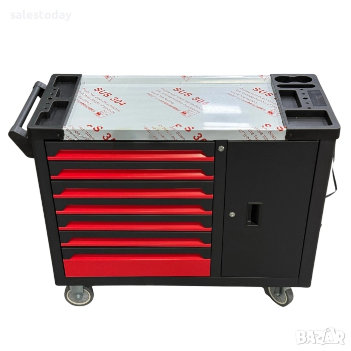 Шкаф с инструменти, 149 части с Чекмеджета, Заключване и много други аксесоари, снимка 1