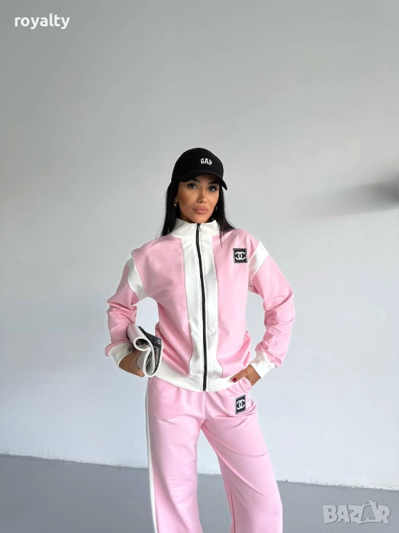 Ch🅰️nel Розов Дамски Комплект НА ЕДРО , снимка 1