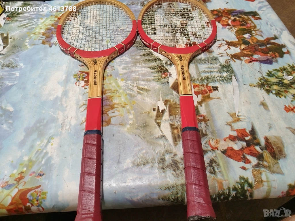 Ретро руски ракети за тенис, снимка 1