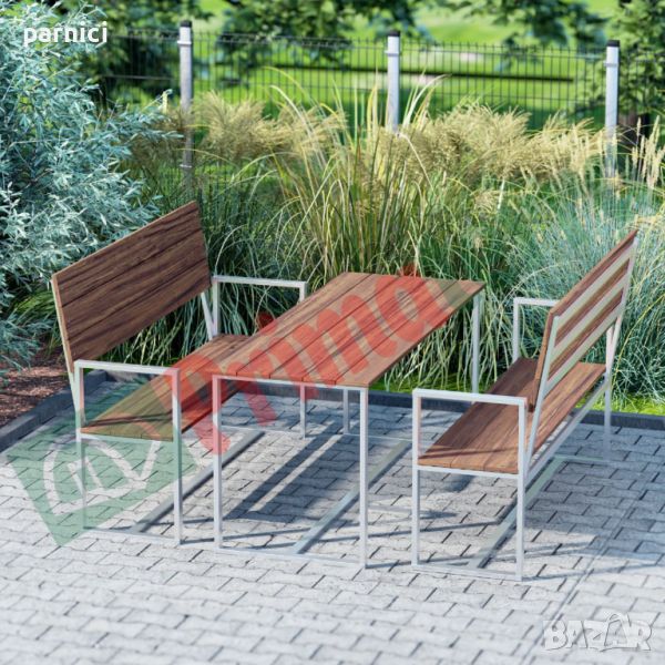 Маса Primaterra 160х60 см и Пейка Primaterra 150х42 см, снимка 1