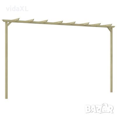 vidaXL Градинска пергола, импрегниран бор, 360x200x60 см(SKU:44924, снимка 1