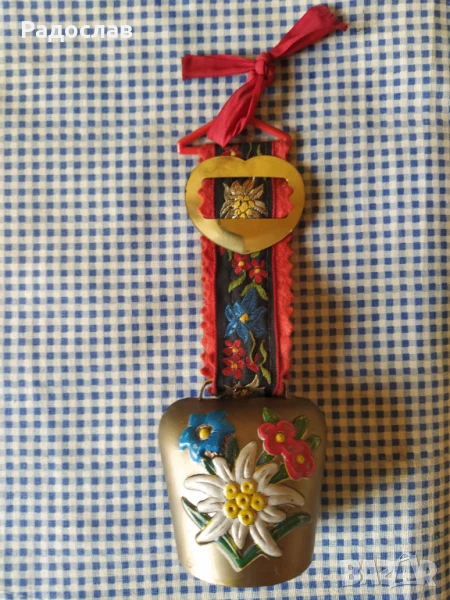 швейцарска хлопка / чан / камбанка, снимка 1