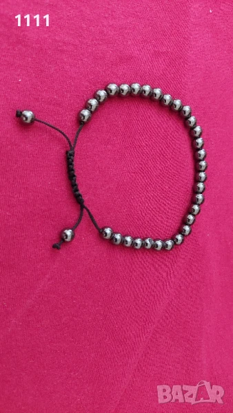  Гривна от хематит, снимка 1