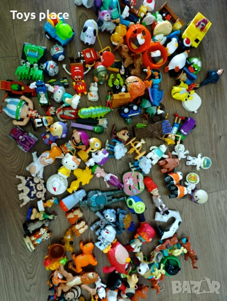 Играчки Макдоналдс за колекции, Пластмасови играчки Macdonald's Burger king , снимка 1