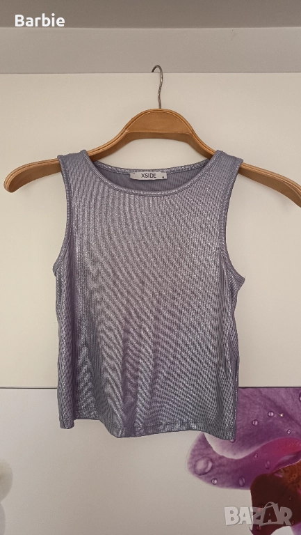 Дамско лъскаво потниче, снимка 1