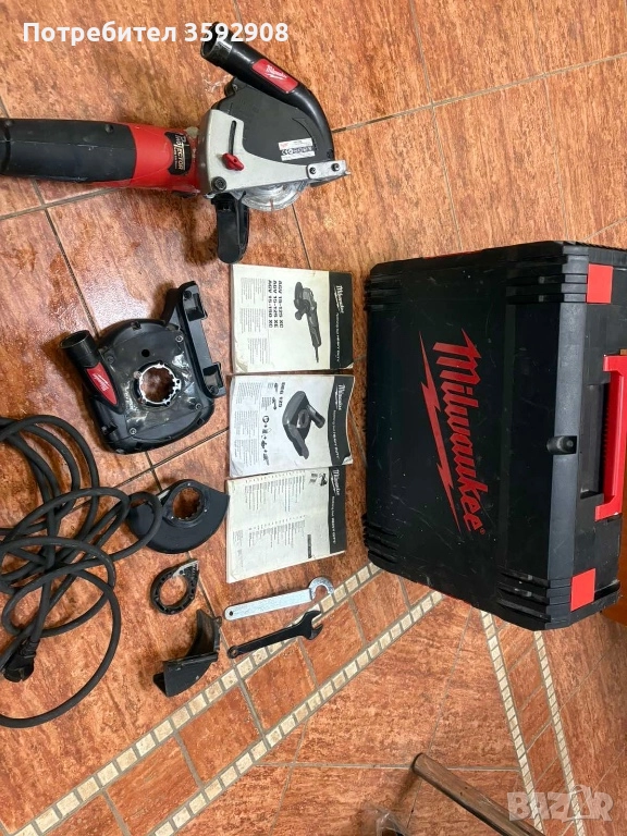 Високочестотен вибратор за бетон HERVISA PERLES T RUNNER , снимка 1