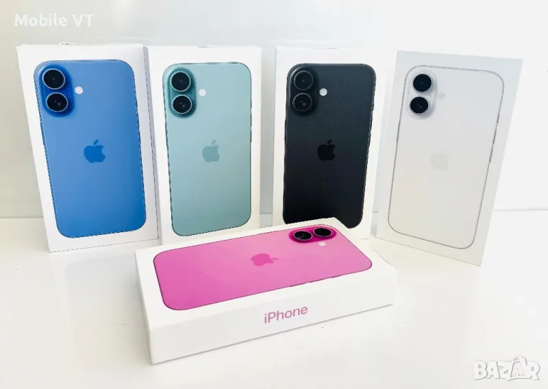 НОВ! iPhone 16 256GB Black / Teal / Ultramarine ГАРАНЦИЯ!, снимка 1