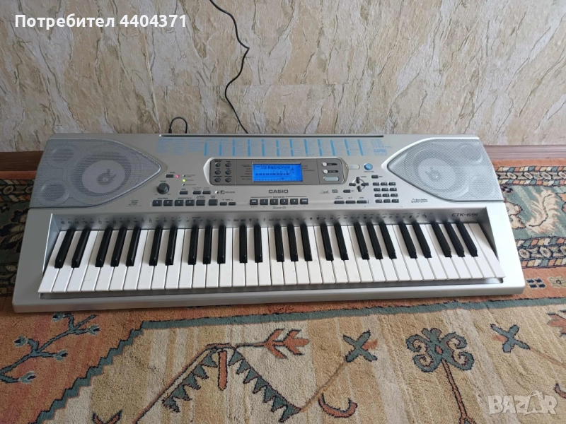 Синтезатор CASIO-CTK 691, снимка 1