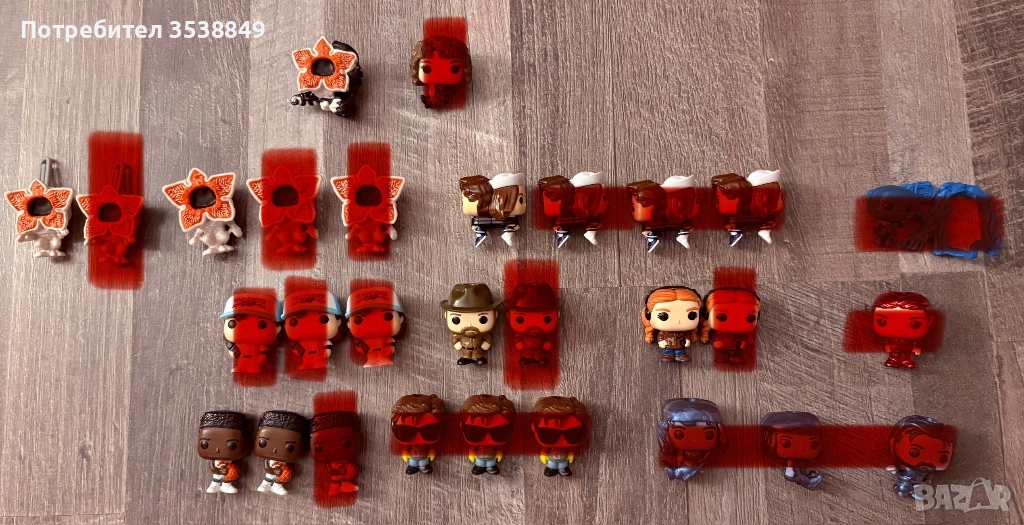Фигурки на kinder joy Stranger Things, снимка 1