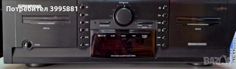 Hifi стерео 2- касетъчен дек, реверсен model: GRUNDIG-CCF23
, снимка 1